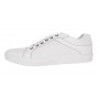 Sneakers barbati casual din piele naturala - Model Alb 1021